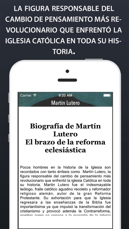 Biografía de Martín Lutero