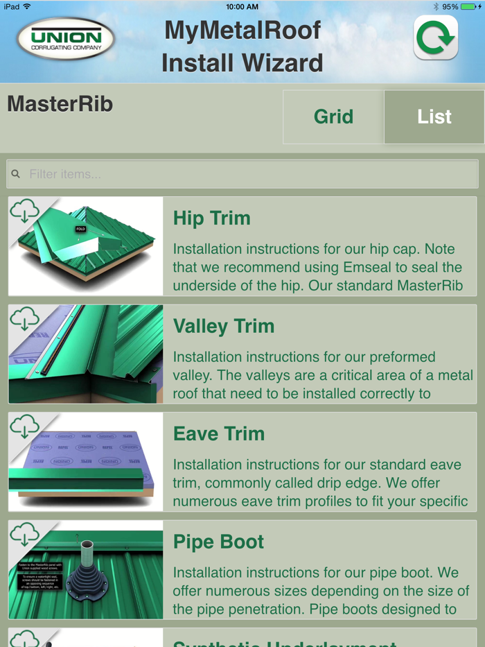 MyMetalRoof - Install Wizard