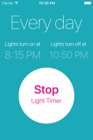 Light Timer for Philips Hue screenshot 2