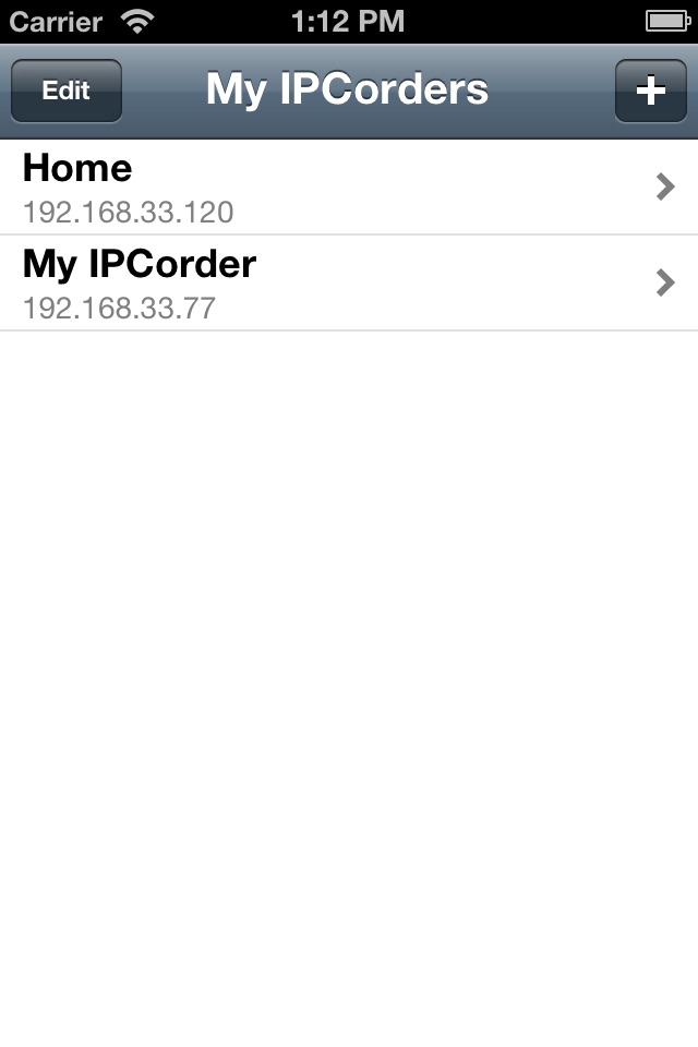 IPCorder Mobile screenshot 4