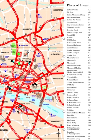 London travel guide metro tube city map screenshot 4