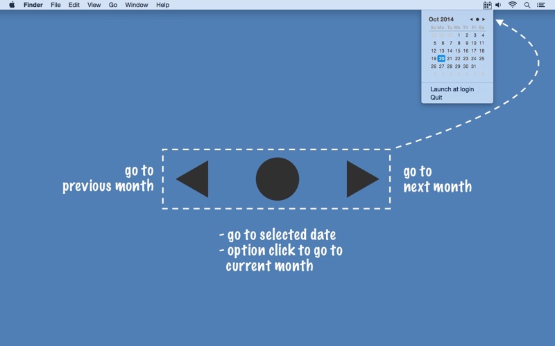 Screenshot #2 pour Tiny Calendar