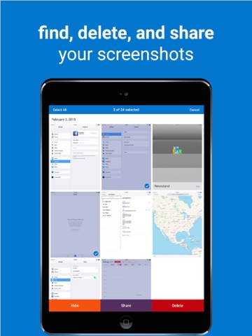 Screenshot #1 for Screenshots - Find, Share, and Delete Screenshots