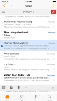 tabs for google - gmail, google plus, maps and search iphone screenshot 2