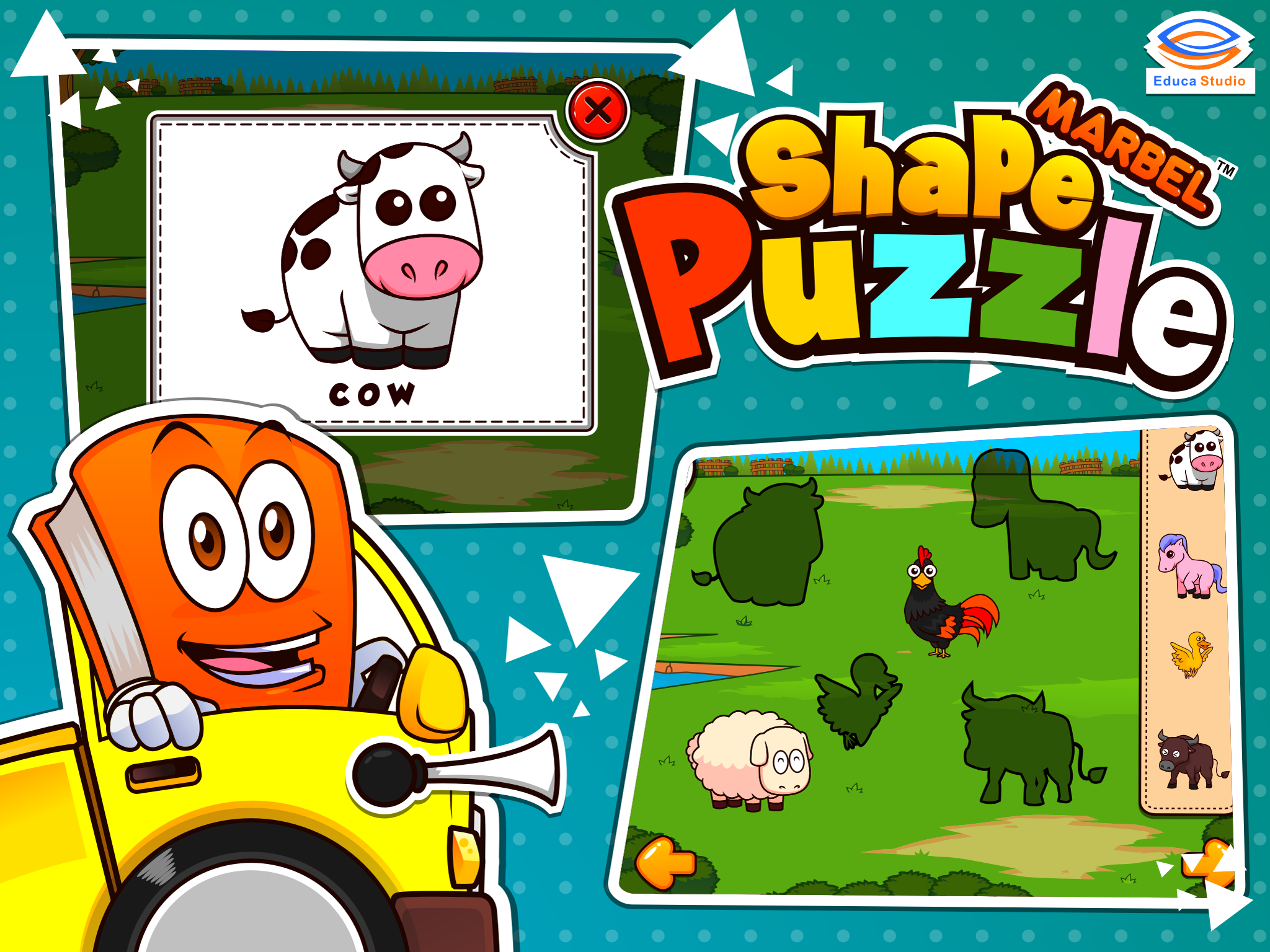 Marbel Shape Puzzle screenshot 9