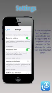 fullscreen social callerid iPhone Captures Décran 3
