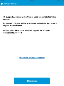 HP Support Camera screenshot 4