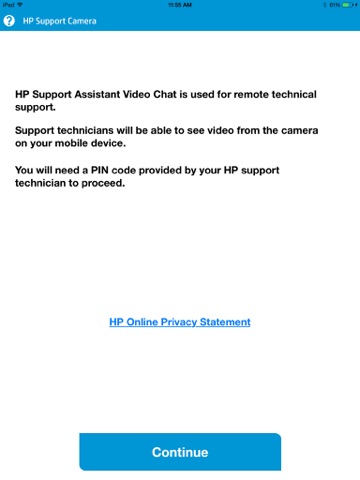 Screenshot #4 pour HP Support Camera