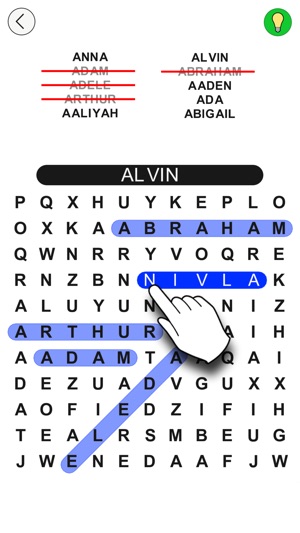 Word Search and Find - Search for Animals, Baby Names, Chris(圖2)-速報App