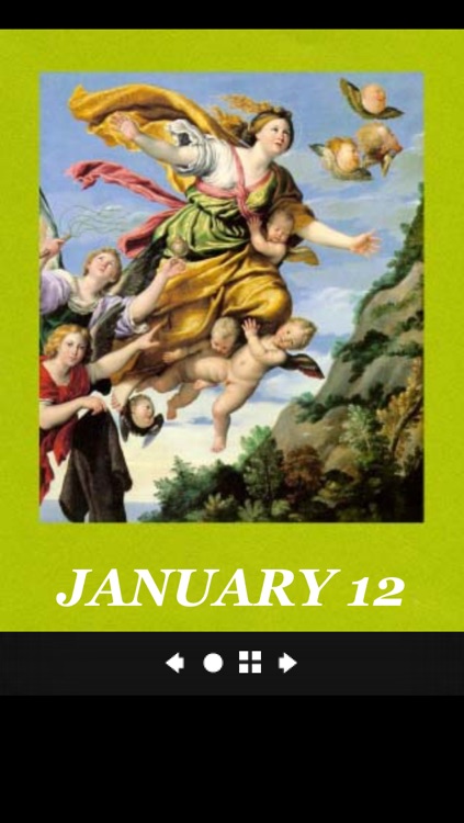 Mary Mother of the World Perpetual Calendar