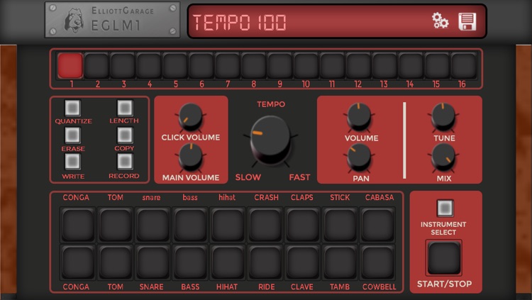 EGLM1 - LM1 Drum Machine