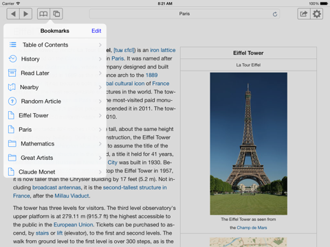 Screenshot #6 pour Wiki Offline 2 — Take Wikipedia With You