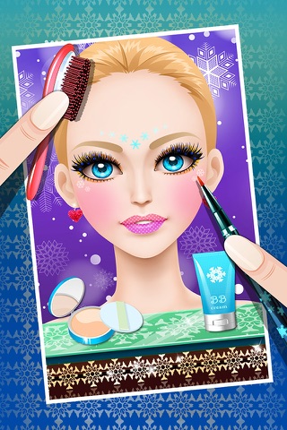 Ice Princess Salon Fever - Birthday Party Makeover! Bubble SPA Center Girls Games screenshot 2