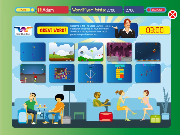 WordFlyers: SkillBuilders 8 Free by Blake eLearning