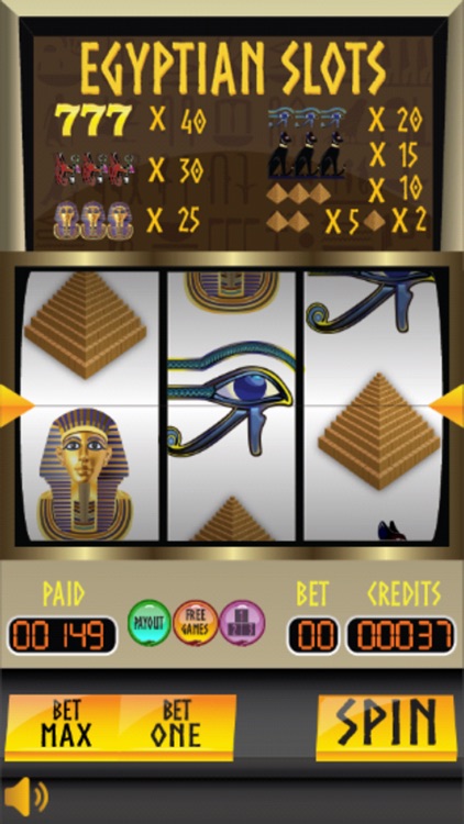 Egyptian Slots - Free Casino Slots