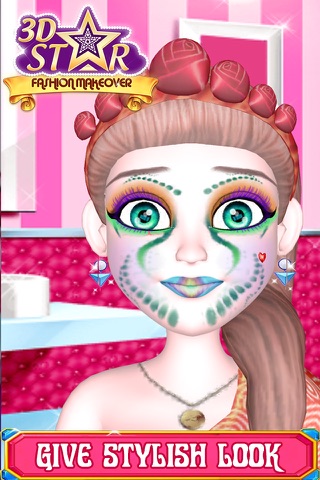 3D Star Fashion Makeover screenshot 4