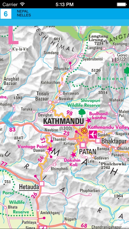 Nepal. Tourist map. screenshot-3