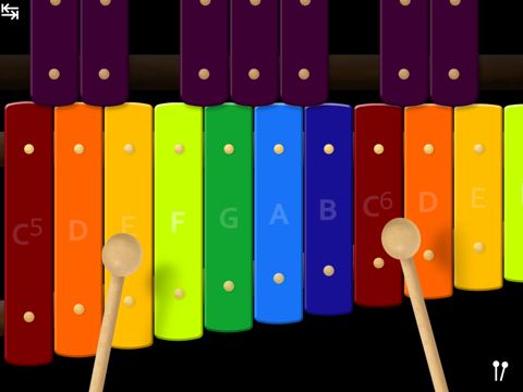 Screenshot #1 for Awesome Xylophone Lite