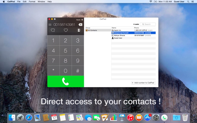 Screenshot #2 for CallPad : Make Phone Calls