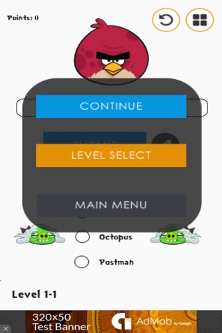 Angry Quiz For Birds screenshot 2