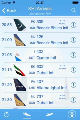 Pakistan Airport - iPlane Flight Informationのおすすめ画像1
