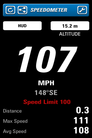 Speedometer and Chrono screenshot 2