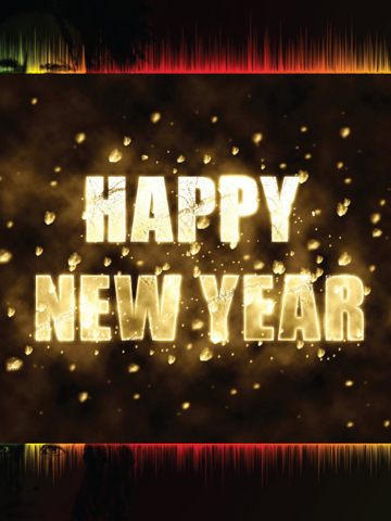 Happy New Year Sounds Edition iPad screenshot