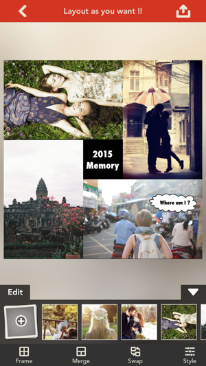 ‎Frame Artist Pro - Photo Collage Editor - Design Scrapbook by Pic Layout and FX Filters For Instagram Screenshot