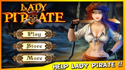 Screenshot #3 pour Lady Pirate - Cursed Ship Run Escape