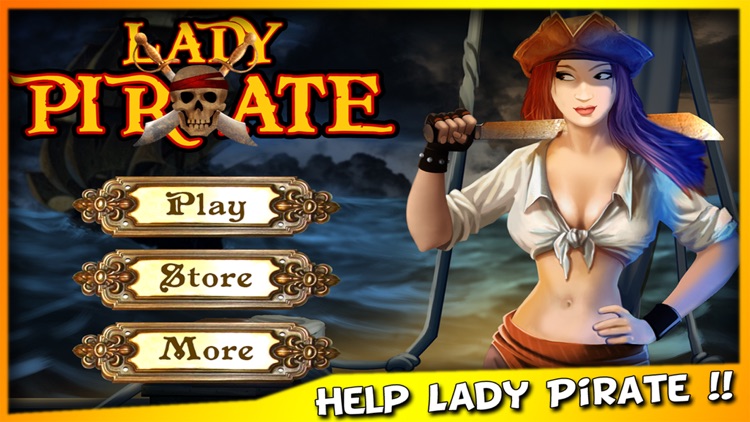 Lady Pirate - Cursed Ship Run Escape