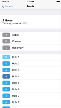 Longshot - PDGA Disc Golf Course Directory & Scorecard screenshot 2
