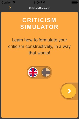 Criticism Simulator screenshot 2