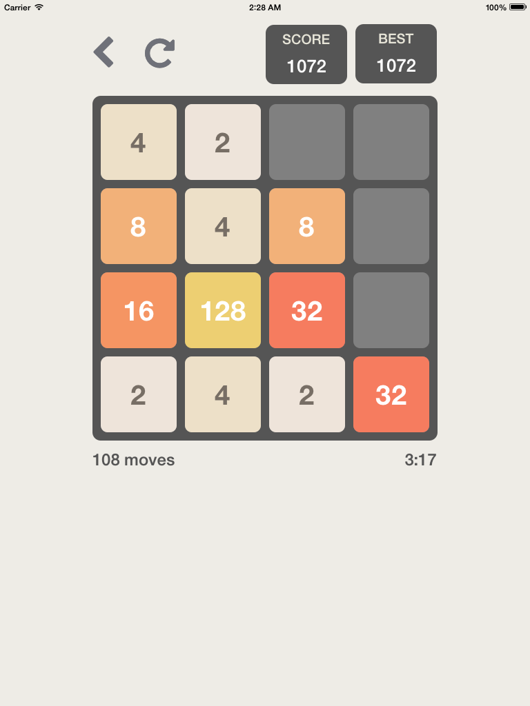2048 Puzzle For Free !! screenshot 7