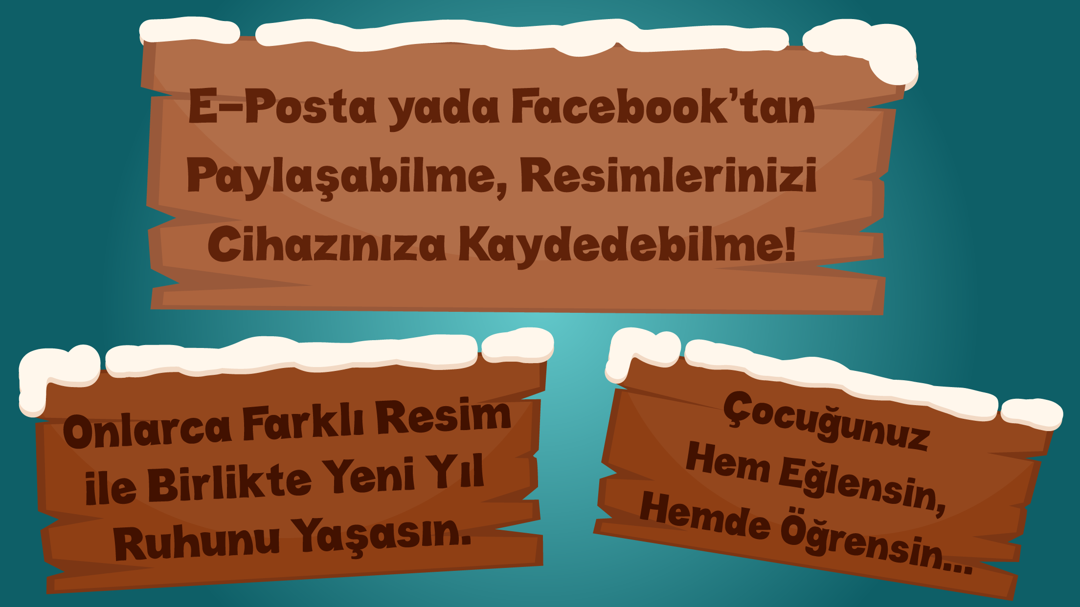 Yeni Yıl Boyama Kitabı - Minik Bilge Yılbaşını Kutluyor screenshot 3
