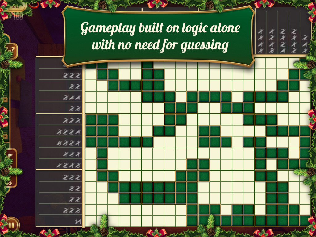 Fill and Cross. Christmas Riddles Free screenshot 10