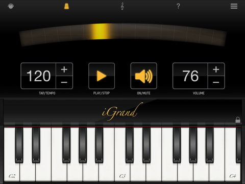 iGrand Piano for iPad のスクリーンショット