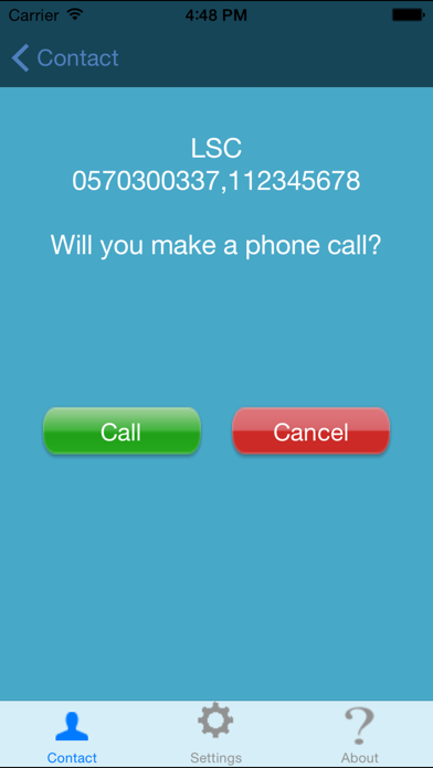 App screenshot