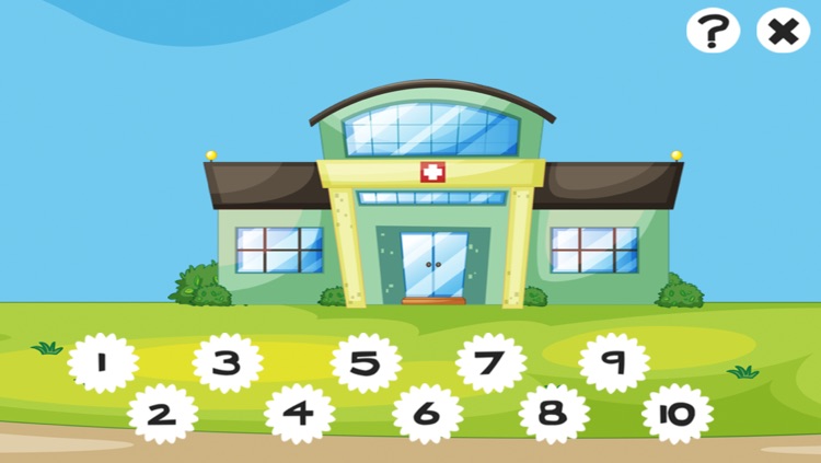 A Hospital Counting Game for Children: Learning to count with Doctor & Patient