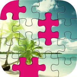 Beach Jigsaw Pro - World Of Brain Teasers Puzzles app icon