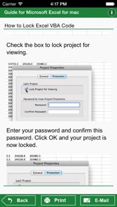 Guide for Microsoft Excel for Mac screenshot #5 for iPhone