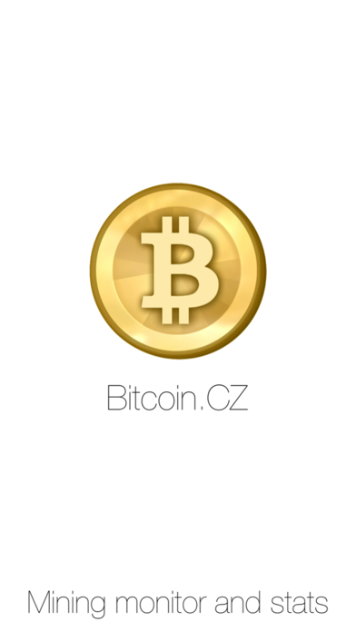 Screenshot #1 pour Bitcoin.CZ - Bitcoin pool mining monitor