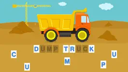 Game screenshot First Words Trucks and Things That Go - Educational Alphabet Shape Puzzle for Toddlers and Preschool Kids Learning ABCs Free mod apk