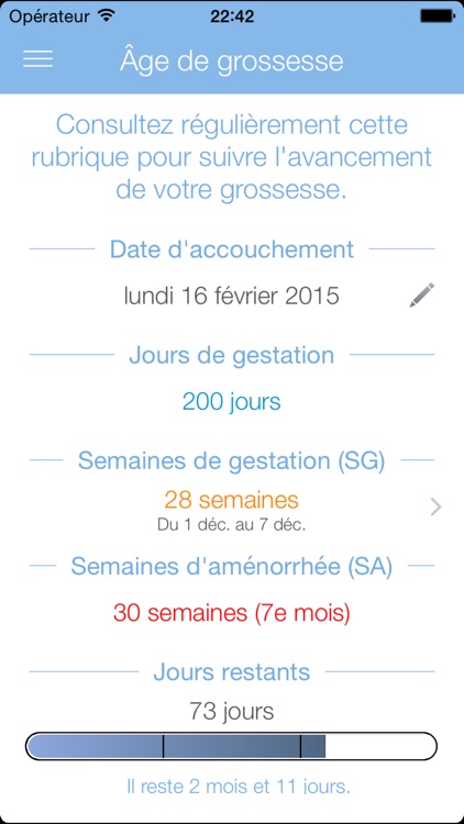 BabyBox • Pregnancy calendar, organizer, tracker & contraction timer