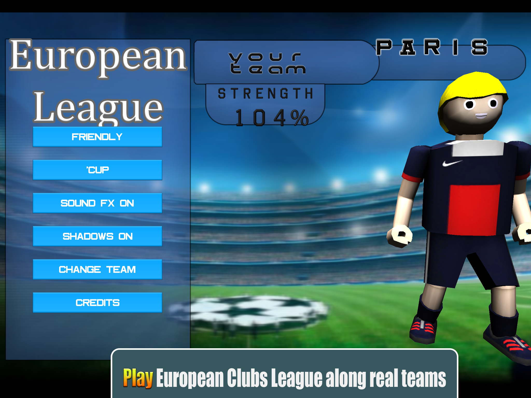 Soccer Cup Champions League Edition screenshot 5