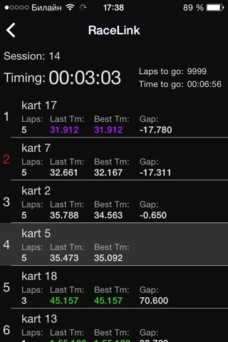 RaceLink screenshot 4
