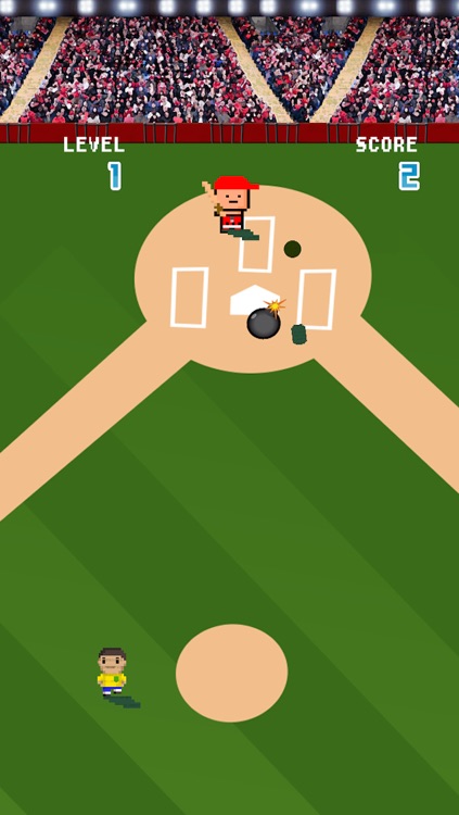 A Tiny Baseball Player - Free 8-Bit Retro Pixel Baseball