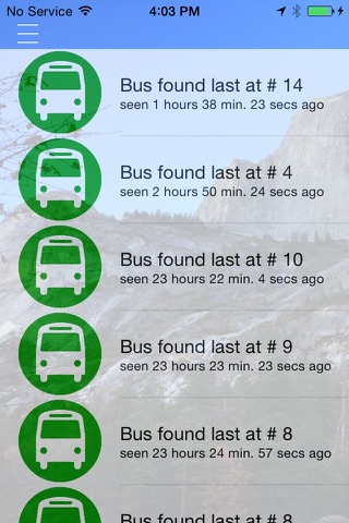 Yosemite Bus Schedule screenshot 3