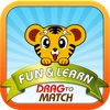 Fun and Learn : Drag to Match - The Drag and Drop Matching Game for Kids