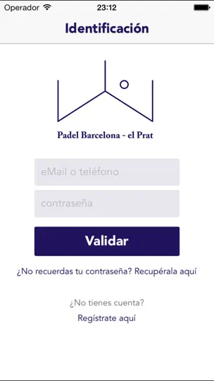 Captura de pantalla de Padel Barcelona - El Prat en iPhone 3