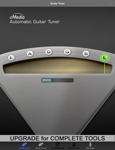 Screenshot #4 pour eMedia Guitar Tuner Free